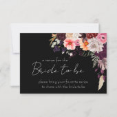 Dark Moodyがレシピenclousureカードを持ち込む 出欠カード (正面)