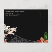 Dark Moody婚約発表カスタムの写真 ポストカード (裏面)