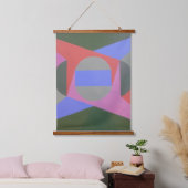 Dark Moody Abstract Wall Tapestry 吊り下げ型タペストリー (寝室)