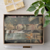 Dark Moody Fantasy Garden Collage Decoupage 薄葉紙 (ギフト)