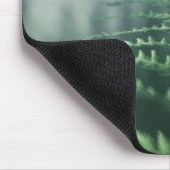 Dark Moody Fern自然写真 マウスパッド (コーナー)