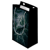 Dark Moody Ivyフローラ自然写真 スモールペーパーバッグ (正面アングル)