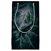 Dark Moody Ivyフローラ自然写真 スモールペーパーバッグ (正面)