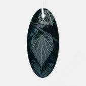 Dark Moody Ivy自然写真 メタルオーナメント (正面左)
