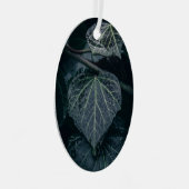 Dark Moody Ivy自然写真 メタルオーナメント (正面右)