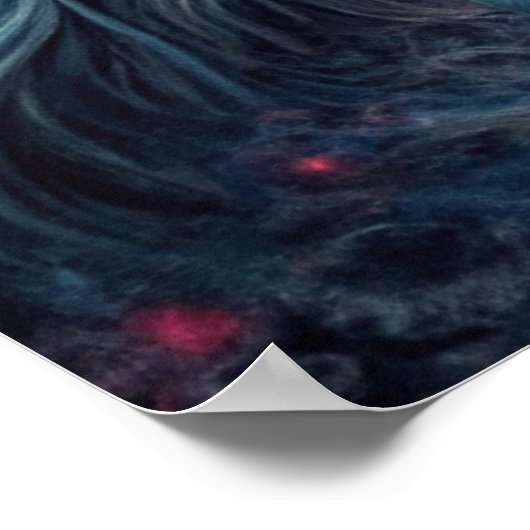 Dark Moon Witch – Spirit Calling Ritual Poster ポスター (角)