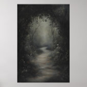 Dark Mystical Forestcore Wall Art, Printable ポスター (正面)