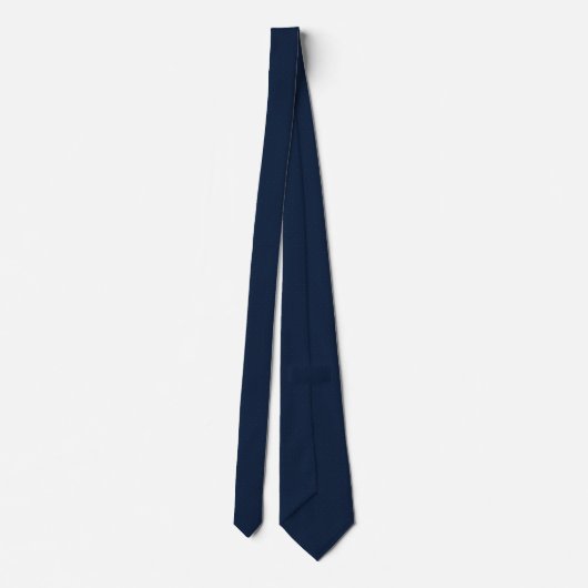 Dark Navy Blue Subtle Geometric Necktie ネクタイ (裏面)