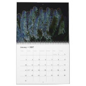 Dark Neon Corals Wall Calendar by J.W. Fathree. カレンダー (1月 2027)