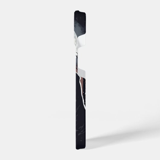 Dark Night iPhoneケース (左側面)