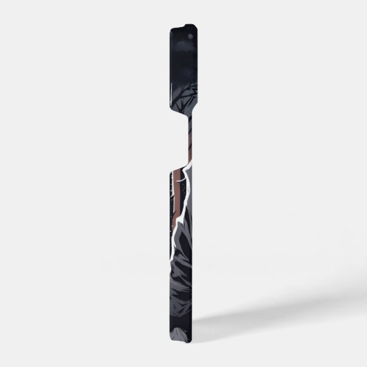 Dark Night iPhoneケース (右側面)