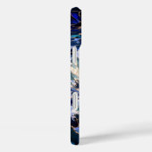 Dark Ocean Wave Aesthetic Phone Case Blue Case-Mate iPhoneケース (裏面 / 右)