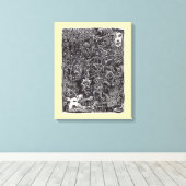 Dark Passage by Brian Benson キャンバスプリント (インサイチュ (ウッドフロア))