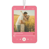 Dark Pink 10th Anniversary Photo Music Player カーエアーフレッシュナー (裏面)