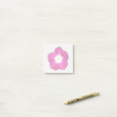 Dark Pink Phlox Sticky Notes ポストイット (デスク上)