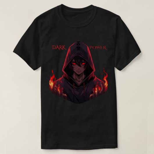 dark power tシャツ (デザイン正面)