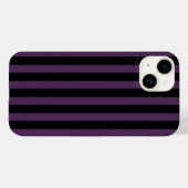 Dark purple and black stripes Case-Mate iPhoneケース (裏面 (横))