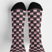 Dark Purple Color Combination ソックス (上部)