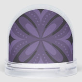 Dark Purple Colored Retro Pattern (裏面)