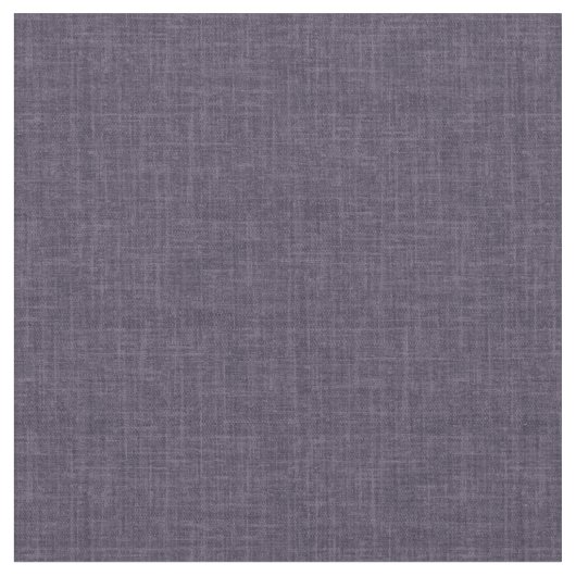Dark Purple Linen ファブリック (クローズアップ)