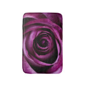 Dark Purple Rose バスマット (正面縦)