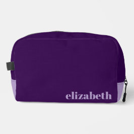 Dark Purple with Pale Purple Name ドップキット