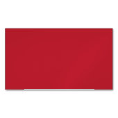 Dark Red Background  マグネット名刺 (正面)