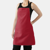 Dark Red Christmas Kitchen Cooking Apron エプロン (インサイチュ)
