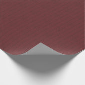 Dark Red Herringbone Pattern Wrapping Paper Roll ラッピングペーパー (角)