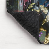 Dark Rider Black Cat Mushrooms Ghoul マウスパッド (コーナー)