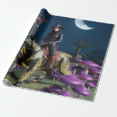 Dark Rider Black Cat Mushrooms Ghoul ラッピングペーパー (アンロールド)