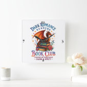 Dark Romance Readers....  スクエア壁時計 (ホーム)