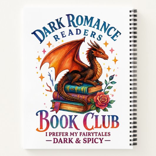 Dark Romance Readers....  ノートブック (裏面)