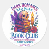 Dark Romance Readers....  ラウンドシール (正面)