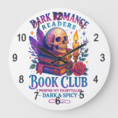 Dark Romance Readers.... ラージ壁時計 (正面)