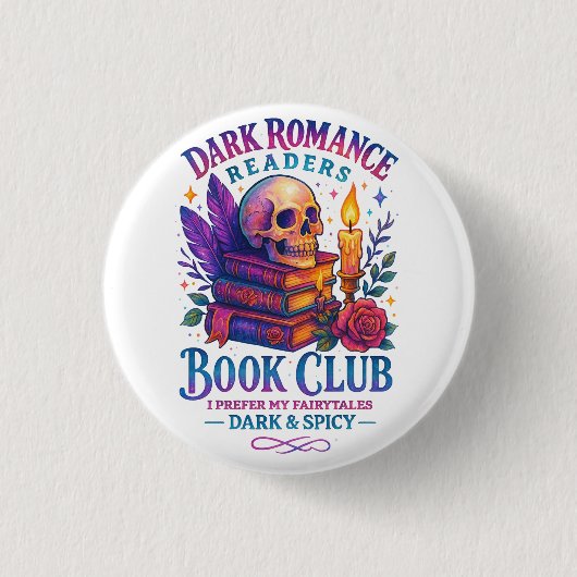 Dark Romance Readers....  缶バッジ (正面)