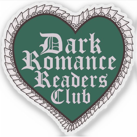 Dark Romance Readers Club シール (正面)
