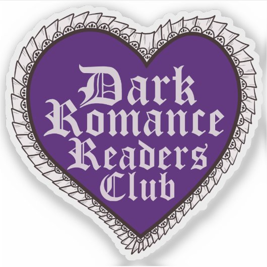 Dark Romance Readers Club シール (正面)