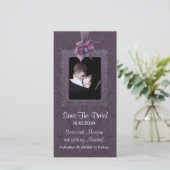 Dark Romance Wedding Save the Date セーブザデート