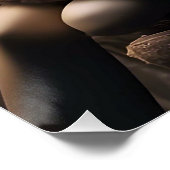 Dark Romantic Crow Motif ポスター (コーナー)