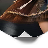  Dark Romantic Crow Motif ポスター (コーナー)