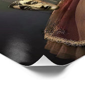  Dark Romantic Crow Motif ポスター (コーナー)