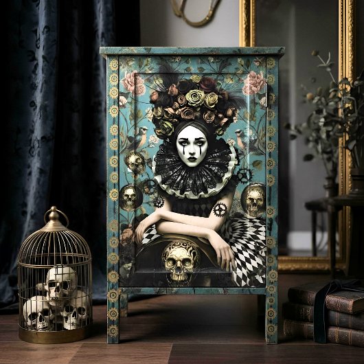 Dark Romantic Decoupage Designs 薄葉紙