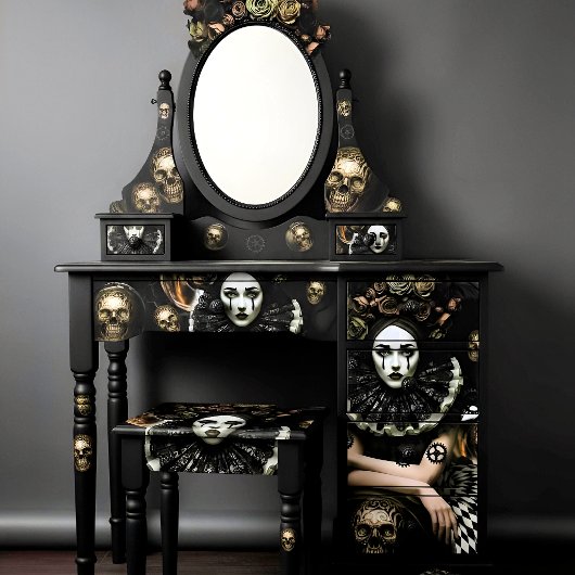 Dark Romantic Decoupage Designs 薄葉紙