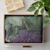 Dark Romantic Floral Bouquet Decoupage 薄葉紙 (ギフト)