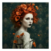 Dark Romantic Gothic Design ポスター (正面)