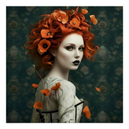 Dark Romantic Gothic Design ポスター