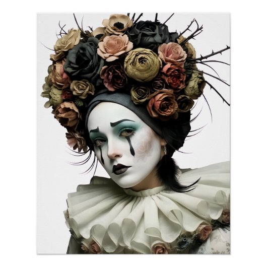 Dark Romantic Gothic Design ポスター (正面)