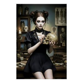 Dark Romantic Gothic Design ポスター