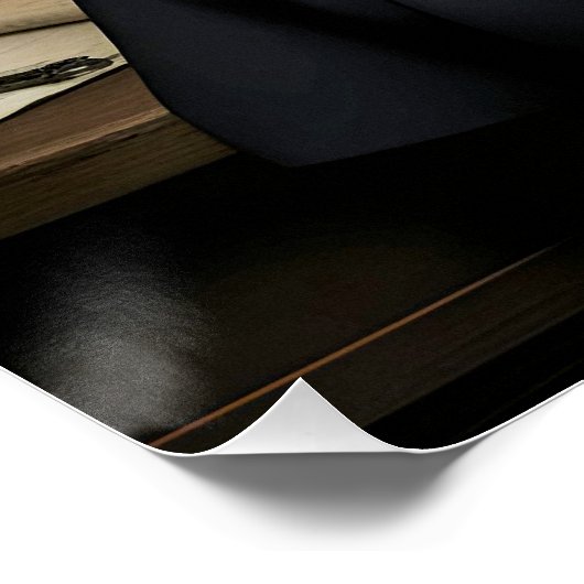 Dark Romantic Gothic Design ポスター (コーナー)